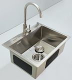 Chậu đúc 1 hố chất liệu Inox SUS 304 Posco - Korea (Sản xuất tại Việt Nam) Eurolife EL-LS6045