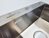 Chậu đúc 1 hố chất liệu Inox SUS 304 Posco - Korea (Sản xuất tại Việt Nam) Eurolife EL-LS6045