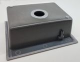 Chậu rửa chén 1 hố, chất liệu đá Thạch Anh Eurolife EL-QC6049 ( Nâu xám)