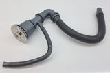 Chậu rửa chén 1 hố, chất liệu đá Thạch Anh Eurolife EL-QC6049 ( Nâu xám)