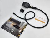 Bộ tay dây sen 3 chức năng chảy, nhựa ABS mạ đen Eurolife EL-127SH-D