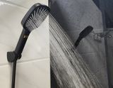 Bộ tay dây sen 3 chức năng chảy, nhựa ABS mạ đen Eurolife EL-127SH-D