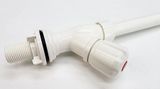 Vòi rửa chén lạnh nhựa PVC trắng Eurolife EL-VCN08 (Trắng)