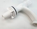 Vòi Lavabo lạnh tay núm tròn nhựa PP trắng Eurolife EL-LA06 (Trắng)
