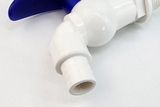 Bộ 3 vòi hồ tay xanh nhựa PP, thân ngắn, ren 21-27mm Eurolife EL-VHX2127 (Trắng xanh) (3 cái)