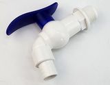 Bộ 3 vòi hồ tay xanh nhựa PP, thân ngắn, ren 21-27mm Eurolife EL-VHX2127 (Trắng xanh) (3 cái)