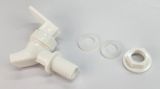 Bộ 3 van bình nước, bình rượu nhựa PP trắng, ren 21mm Eurolife EL-VBN01 (Trắng) (3 cái)