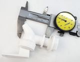 Bộ 3 van bình nước, bình rượu nhựa PP trắng, ren 21mm Eurolife EL-VBN01 (Trắng) (3 cái)