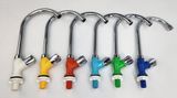Vòi rửa chén lạnh nhựa PVC mạ chrome chân vòi màu xanh Eurolife EL-VCN04 (Nhiều màu)