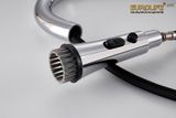 Vòi rửa chén nóng lạnh dây kéo, 4 chức năng sử dụng Eurolife EL-IK01 (Trắng bạc)