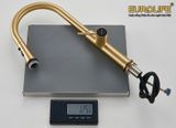 Vòi rửa chén nóng lạnh dây kéo, 4 chức năng sử dụng Eurolife EL-IK02 (Vàng)