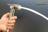 Bộ xịt vệ sinh 2 chế độ chảy, khóa thông minh Eurolife EL-X14 ( 2 màu lựa chọn : Đen mờ và mạ Crôm)