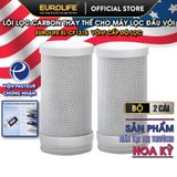 Lõi lọc Carbon thay thế cho các loại máy lọc nước đầu vòi Eurolife EL-CF1315