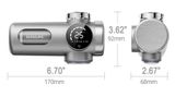 (Sản phẩm bán tại Mỹ) Máy lọc nước đầu vòi màn hình LED, tia UV khử khuẩn Eurolife EL-LS-A15