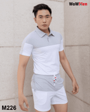 Áo Polo Nam Ngắn Tay Cổ Bẻ Phối Màu - M226