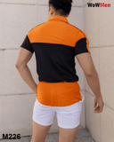 Áo Polo Nam Ngắn Tay Cổ Bẻ Phối Màu - M226