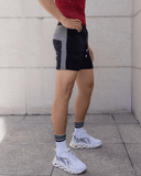 Quần Short Thun Nam Ngắn Form Ôm Bó Sát Phối Màu Thể Thao Tập Gym Đi Bơi Đi Biển - M231
