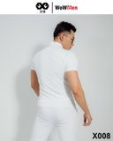 Áo Thun Nam Ngắn Tay Cổ Trụ - Thương Hiệu X9 - X008