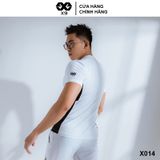 Áo Thun Nam Thể Thao Ngắn Tay Phối Màu - X014