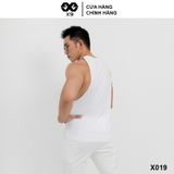Áo Ba Lỗ Thể Thao Nam Tập Gym Form Rộng Dây Nhỏ - X9 Sportswear - X019
