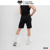 Quần Short Thun Nam Form Rộng Basic Thể Thao Tập Gym - X9 Sportswear - X020