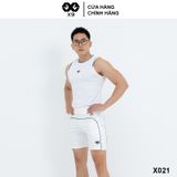 Áo Tanktop 3 Lỗ Nam Bo Viền 1 Nữa - X9 Sportswear - X021