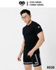 Áo Thun Nam Sọc Gân To Ngắn Tay Cổ Tròn - X9 Sportswear - X030