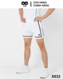 Quần Short Thun Nam Sọc L Ngắn Ôm Ngang Đùi - X9 Sportswear - X033