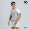 Áo Ngắn Tay Ráp Lăng Phối Màu - X9 Sportswear - X044