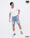 Quần Short Jean Basic Nam K004 Cao Cấp - X061 - X9 Sportswear