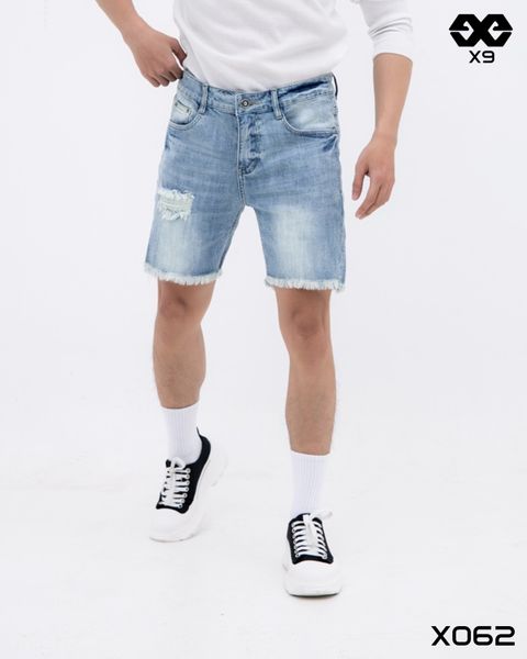 Quần Short Jean Rách Nam K005 - X062