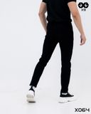 Quần jeans đen rách gối dài ôm slimfit K007 - X064 - X9 Sportswear