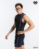 Áo Ba Lỗ Tanktop Nam Khoá Kéo Thể Thao Tập Gym X9 - X074