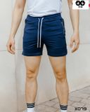Quần Đùi Thun Nam Tập Gym Đi Bơi Mặc Ngủ Slim Fit Ngắn Ngang Đùi M127 - X079