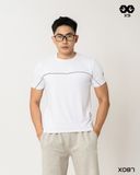 Áo Thun Nam Thể Thao Ngắn Tay Nam Viền Trước Sau - X087
