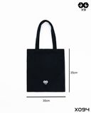 Túi Tote Vải Bố Canvas X9 Đen 30x35 cm - 35x40 cm - X094