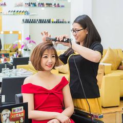 Chọn 01 trong 04 Gói Làm Tóc Uốn/ Duỗi/ Nhuộm/ Bấm + Gội, Sấy Tạo Kiểu