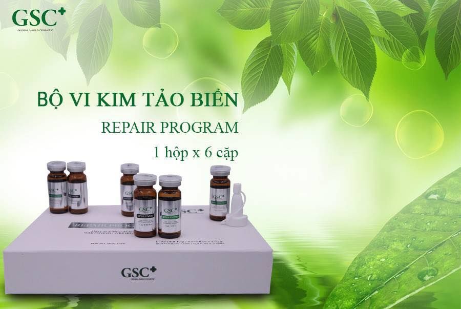 LIỆU TRÌNH VI KIM TẢO BIỂN LÀM TẠI SPA