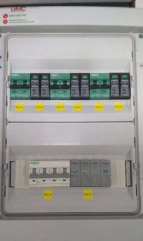 Tủ Điện DC/AC 3String 800VDC 3phase – FEEO