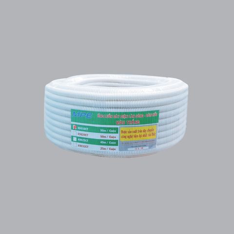 ỐNG LUỒN ĐÀN HỒI PVC MÀU TRẮNG Ø16 A9016 CT