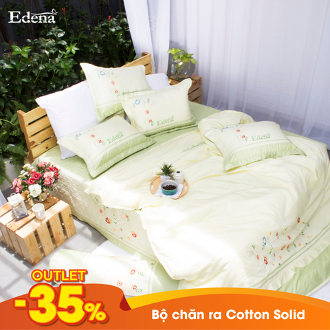 Bộ Ra Edena Cotton Solid 356