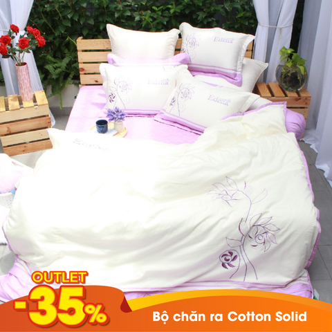 Bộ Ra Edena Cotton Solid 351