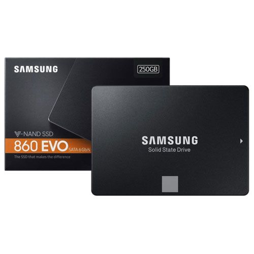 SSD SAMSUNG 250GB 860 EVO MÃ MZ-76E250BW NEW BH 5 NĂM