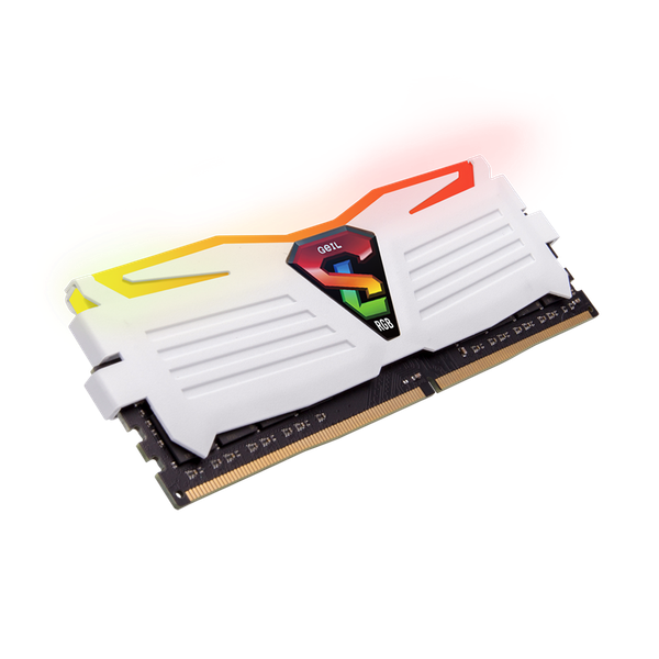 RAM DDR4 16GB GEIL SUPER LUCE BUSS 3200 RGB WHITE