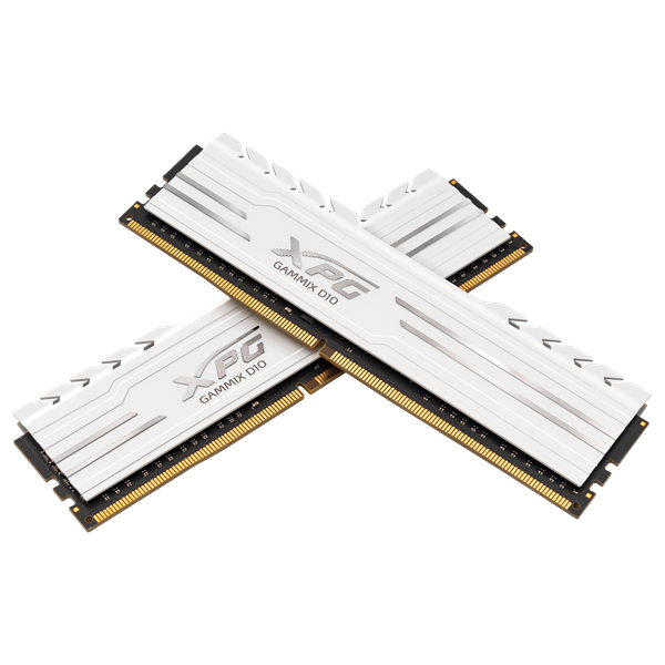 RAM DDR4 8GB ADATA XPG GAMMIX D10 BUSS 3200 TẢN NHIỆT NHÔM WHITE