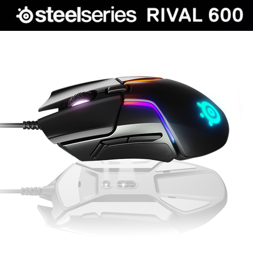 CHUỘT STEELSERIES RIVAL 600 RGB BLACK NEW BH 12TH