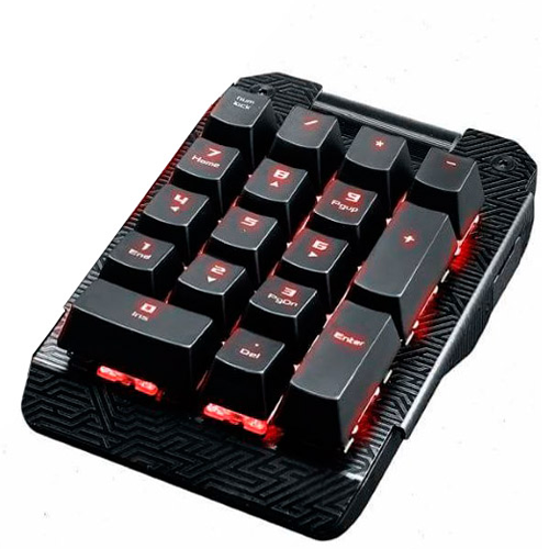 NUMPAD ASUS ROG CLAYMORE BOND MX CHERRY RED SWITCH NEW BH 12TH