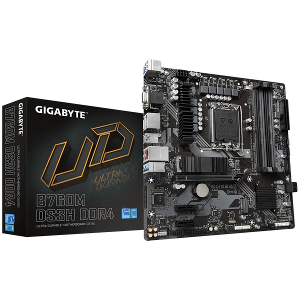 MAIN GIGABYTE B760M DS3H DDR4 (LGA1700 / M-ATX / 4XDDR4)