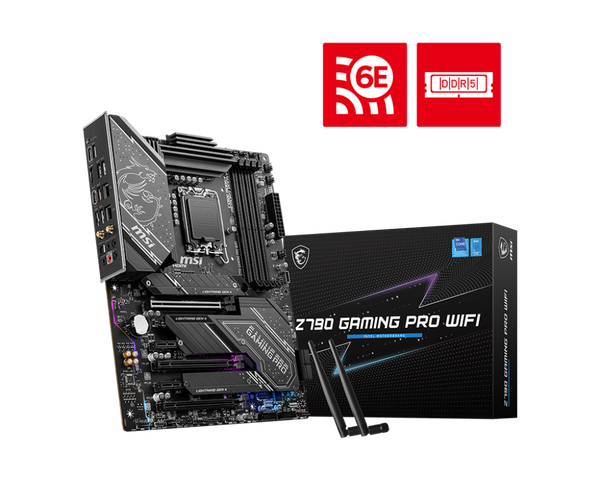 MAIN MSI Z790 GAMING PRO WIFI D5 ( WIFI 6E / LGA1700 / ATX / 4xDDR5 )