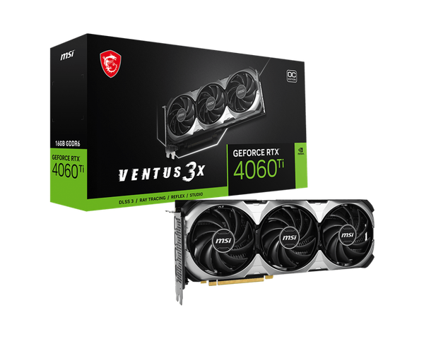 VGA MSI RTX 4060 Ti VENTUS 3X 16G OC